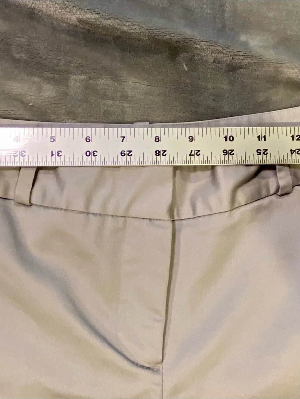 Lot of 2 Women's Liz Claiborne EMMA Ankle Pants Size 6P Navy Gray Mid Rise - Picture 13 of 14